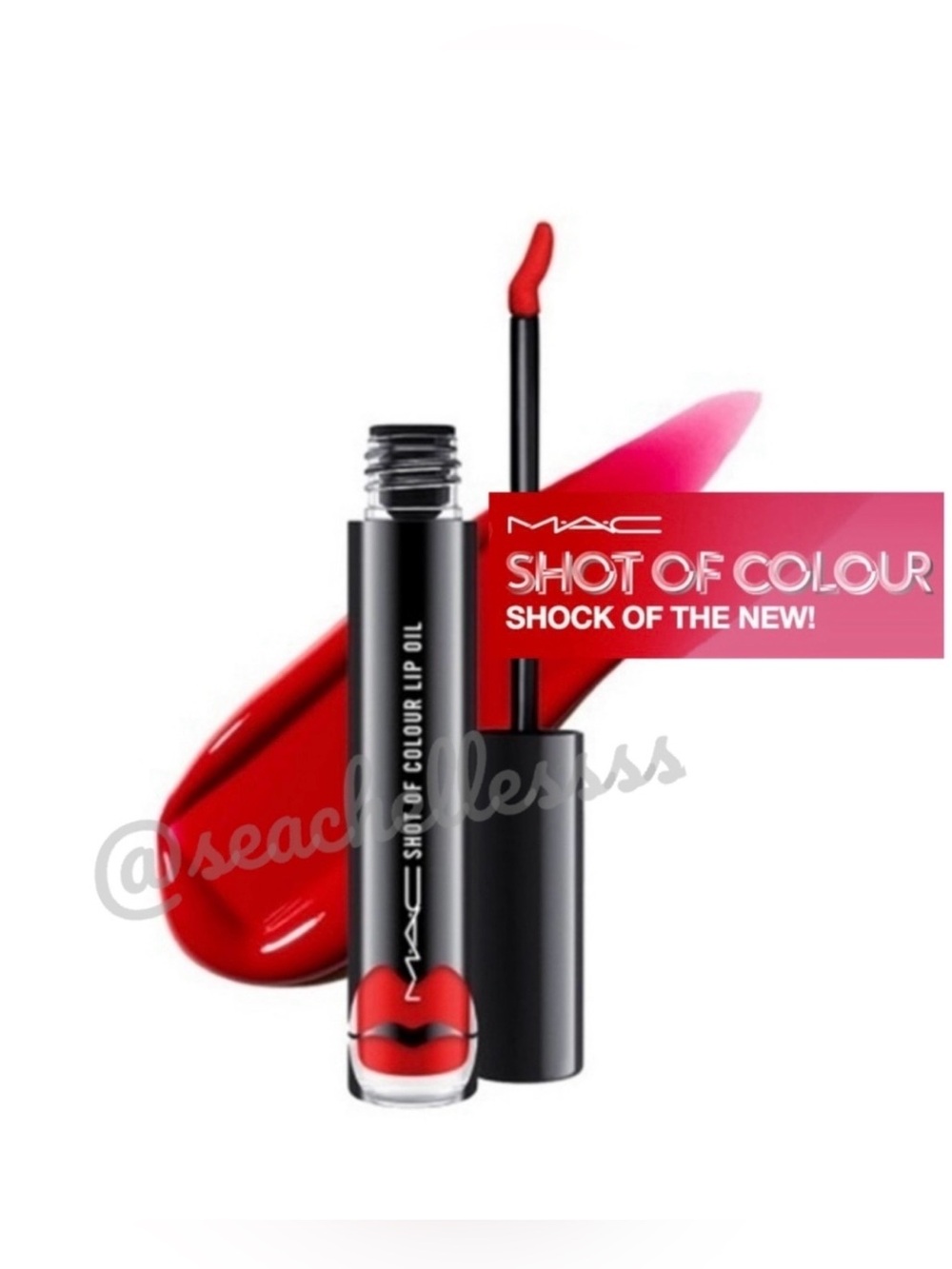 Flash Me | Shot of Colour Lip Oil | Mac Cosmetics | Brand New in Box | Authentic